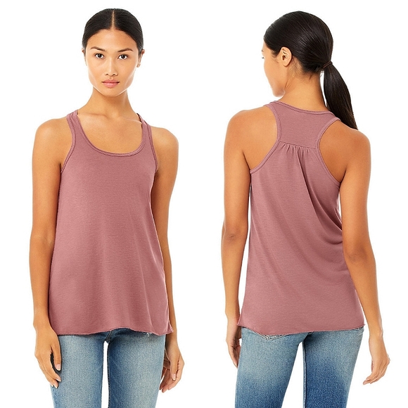 Bella Canvas Tops - Bella Canvas Razorback Flared Tank Top